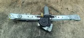 Rear door window regulator with motor