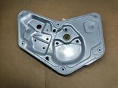 Rear window lifting mechanism without motor