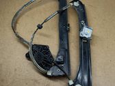 Front window lifting mechanism without motor