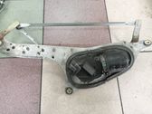 Front wiper linkage and motor