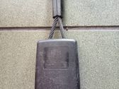 Rear seatbelt buckle
