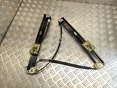 Front window lifting mechanism without motor