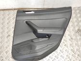 Rear door card panel trim