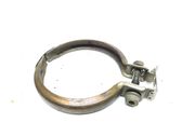 Muffler pipe connector clamp