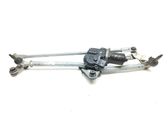 Front wiper linkage and motor