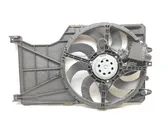 Radiator cooling fan shroud