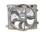 Radiator cooling fan shroud