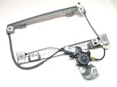 Front door window regulator with motor