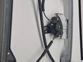 Rear door window regulator with motor
