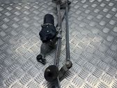 Front wiper linkage and motor