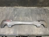 Rear bumper trim bar molding