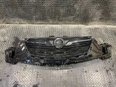 Front bumper upper radiator grill