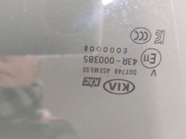 KIA Optima Takaoven ikkunalasi 43R000385