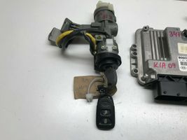 KIA Sportage Kit centralina motore ECU e serratura 0281015371