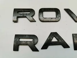 Land Rover Range Rover L322 Manufacturers badge/model letters 