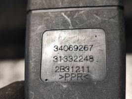 Volvo S60 Klamra tylnego pasa bezpieczeństwa 34069267