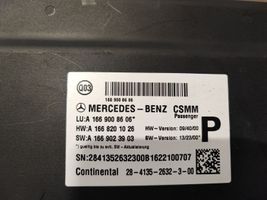 Mercedes-Benz GL X166 Modulo di controllo sedile A1669008606