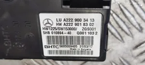 Mercedes-Benz C W205 Ilmastoinnin ohjainlaite A2229003413