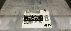 Toyota Avensis T250 Calculateur moteur ECU 8966105690