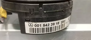 Mercedes-Benz A W168 Bague collectrice/contacteur tournant airbag (bague SRS) 0015423918