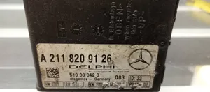 Mercedes-Benz E W211 Hälytyksen ohjainlaite/moduuli A2118209126