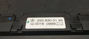 Mercedes-Benz S W220 Unité de contrôle climatique 2208300185