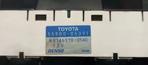 Toyota Avensis T220 Ilmastoinnin ohjainlaite 5590005091