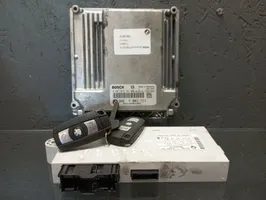 BMW 3 E90 E91 Kit centralina motore ECU e serratura 7801711