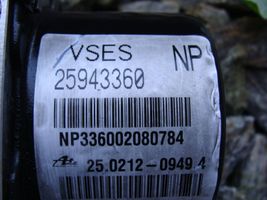 Chevrolet Captiva Pompe ABS 25943360