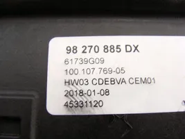 Peugeot 3008 I Vaihteenvalitsimen vaihtaja vaihdelaatikossa 98270885DX