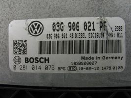 Volkswagen Touran III Unité de commande, module ECU de moteur Array