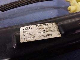 Audi A7 S7 4G Elektriskā loga pacelšanas mehānisma komplekts 4G8839462A