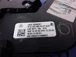 Mercedes-Benz S W222 Istuimen lämmityksen kytkin A2229050301