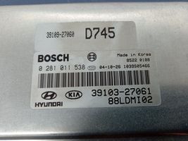 KIA Cerato Motorsteuergerät ECU 0281011538