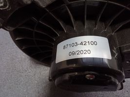 Toyota Avensis T270 Ventola riscaldamento/ventilatore abitacolo 87103-42100