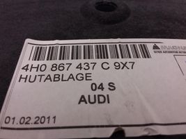 Audi A8 S8 D4 4H Apdaila bagažinės dangčio (komplektas) 4H0867437C