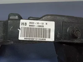 KIA Rio Poutre de soutien de pare-chocs arrière 86631-H8020