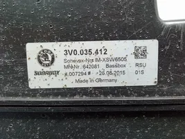 Skoda Superb B6 (3T) Subwoofer-bassokaiutin 3V0035412