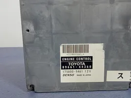 Toyota Avensis Verso Komputer / Sterownik ECU silnika 89661-44360
