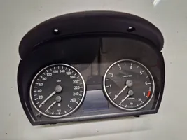 BMW 3 E90 E91 Compteur de vitesse tableau de bord 1025330
