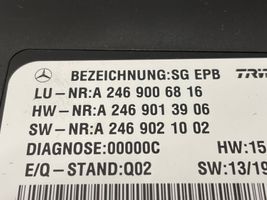 Mercedes-Benz GLE (W166 - C292) Modulo di controllo del freno a mano A2469006816