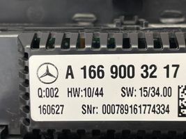 Mercedes-Benz GLE (W166 - C292) Unité de contrôle climatique A1669003217