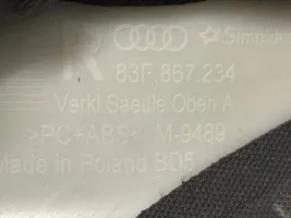 Audi Q3 F3 A-pilarin verhoilu 83F867234