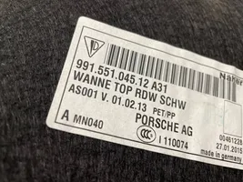 Porsche 911 991 Tavaratilan kaukalon tekstiilikansi 99155104512
