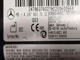 Mercedes-Benz GLB x247 Airbag del passeggero A2478607602