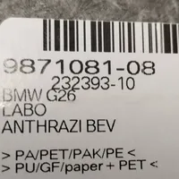 BMW i4 Wykładzina bagażnika 9871081