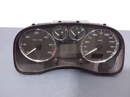 Peugeot 307 Compteur de vitesse tableau de bord 9654485280