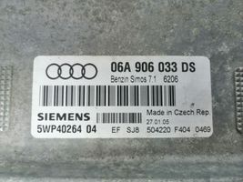 Audi A3 S3 8P Moottorin ohjainlaite/moduuli 06A906033DS