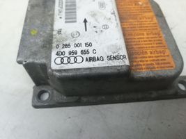 Audi A8 S8 D2 4D Module de contrôle airbag 4D0959655C