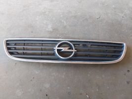 Opel Zafira A Etupuskurin ylempi jäähdytinsäleikkö 90580685